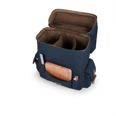 Legacy&reg; by Picnic Time Navy Moreno 3-Bottle Wine & Cheese Tote