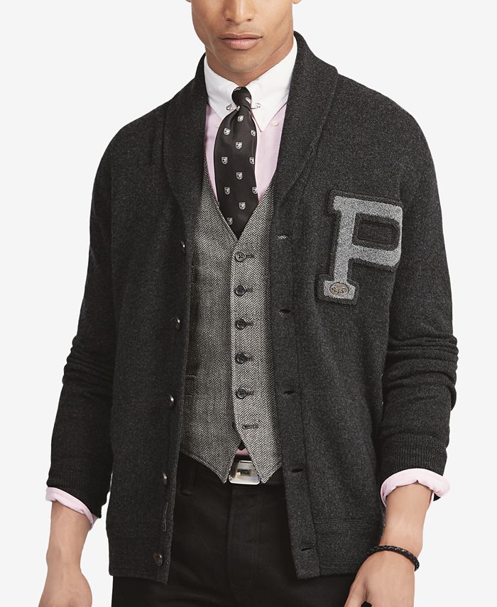 Polo Ralph Lauren Men's Big & Tall Shawl Cardigan & Reviews - Sweaters ...