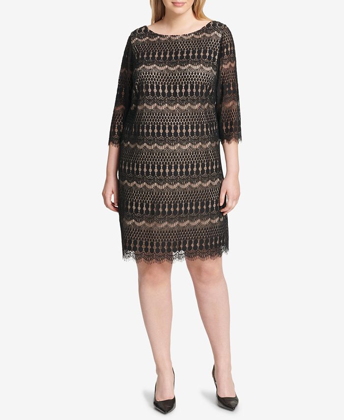 Jessica Howard Plus Size Lace Dress Macy's