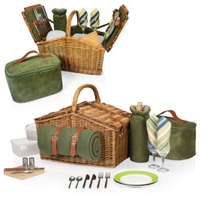 Somerset Green Picnic Basket
