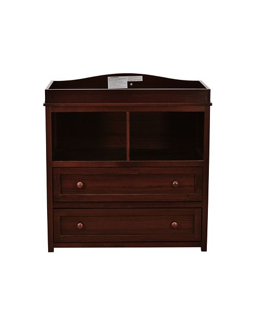 Athena Leila Changing Table Dresser Espresso Reviews Home