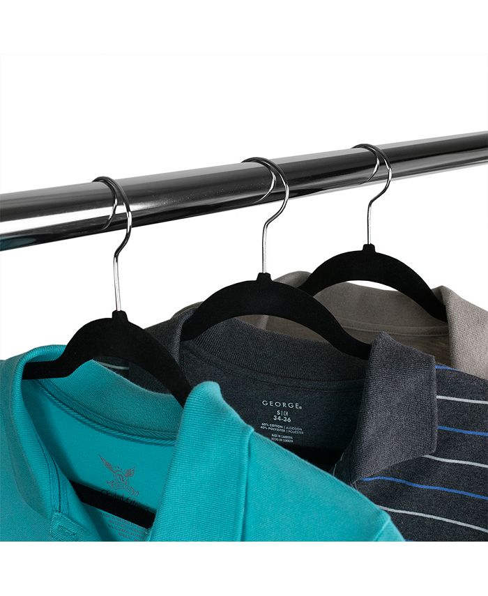 Sunbeam Single Rail Adjustable Rolling Garment and Wardrobe Organizing ...