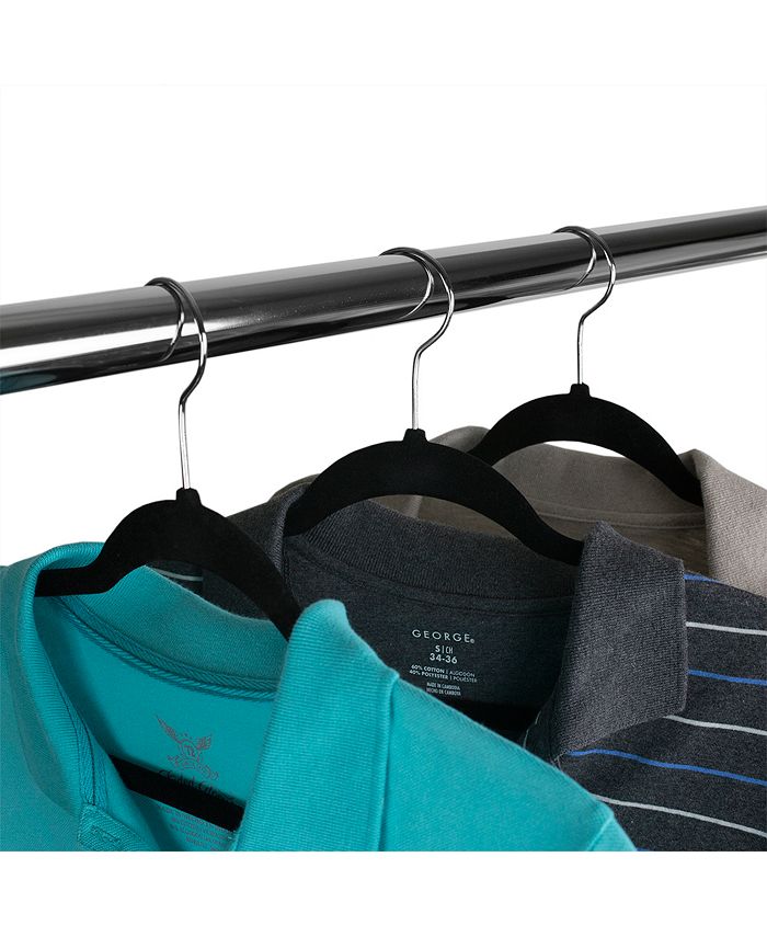 Sunbeam Single Rail Adjustable Rolling Garment and Wardrobe Organizing