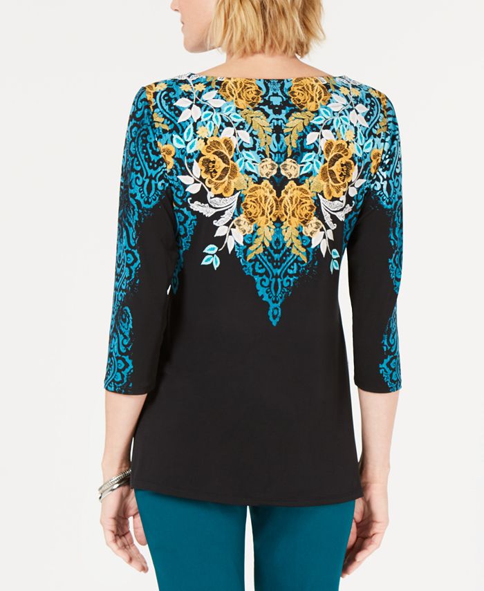 Jm collection tops at macy's hot sale