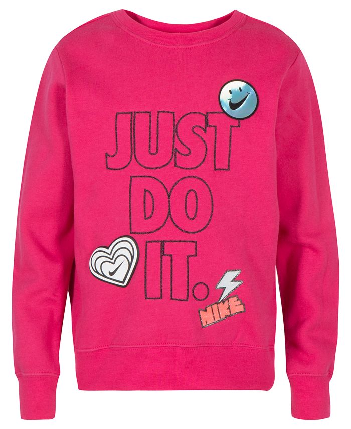 Nike Toddler Girls DoodlePrint Sweatshirt Macy's