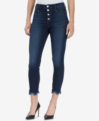 WILLIAM RAST High-Rise Sculpted Button-Fly Skinny Jeans - Macy's