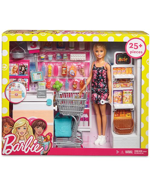  Barbie  Mattel Doll Supermarket Playset  All Toys 
