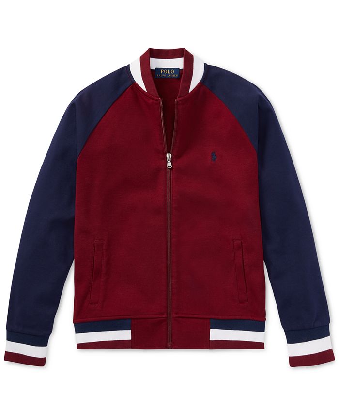 Polo Ralph Lauren Big Boys Cotton Baseball Jacket Macy's