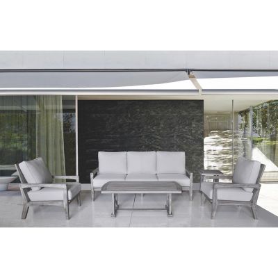 Driftwood Teak Surf Side Outdoor Coffee Table