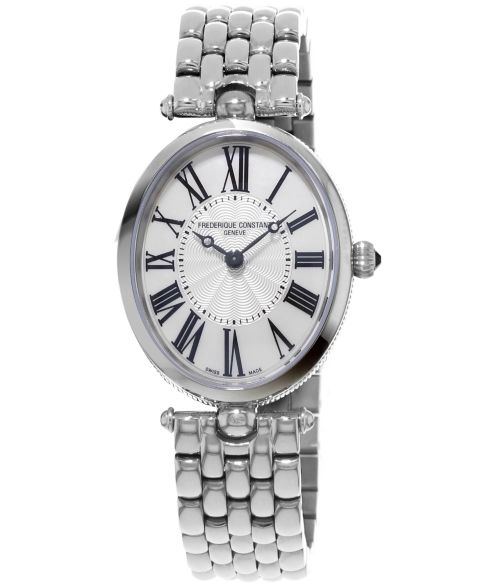 Женские часы Frederique Constant Swiss Art Deco Stainless Steel Bracelet Watch 30x25mm