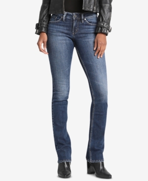 image of Silver Jeans Co. Suki Mid Rise Slim Bootcut Jeans