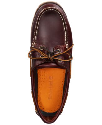 macy's timberland boat shoes