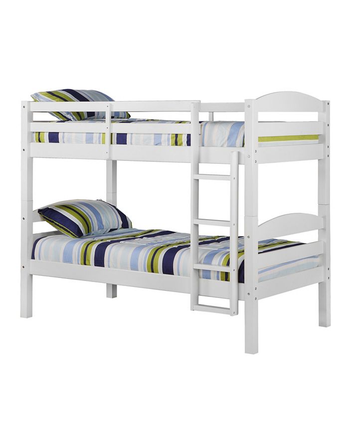 Walker edison twin over twin bunk bed discount