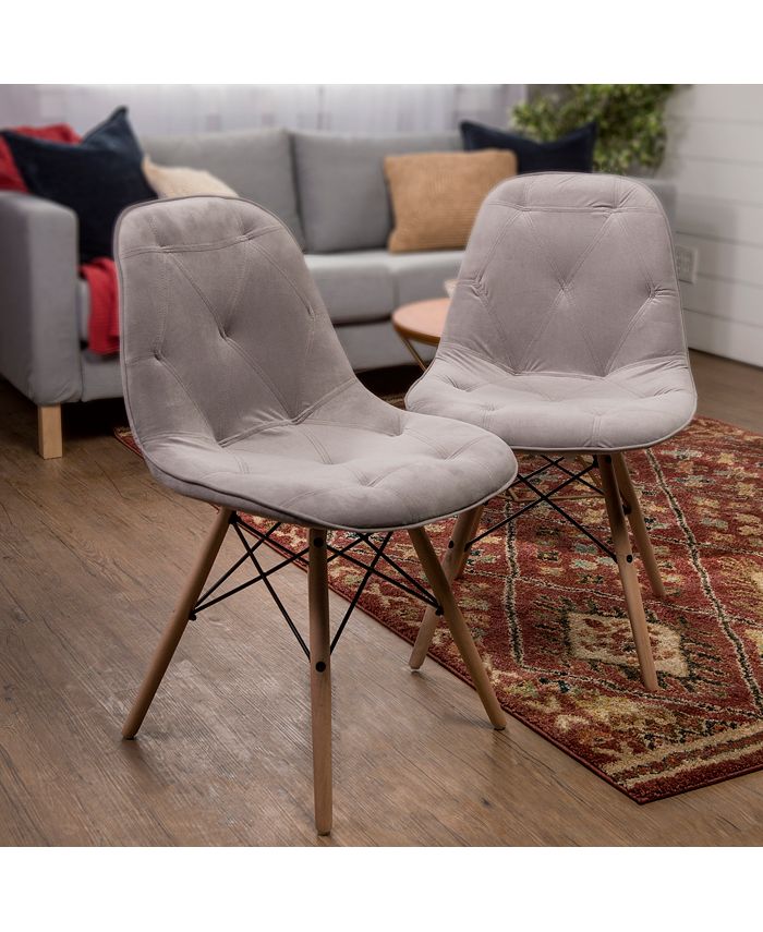 Upholstered eames chair