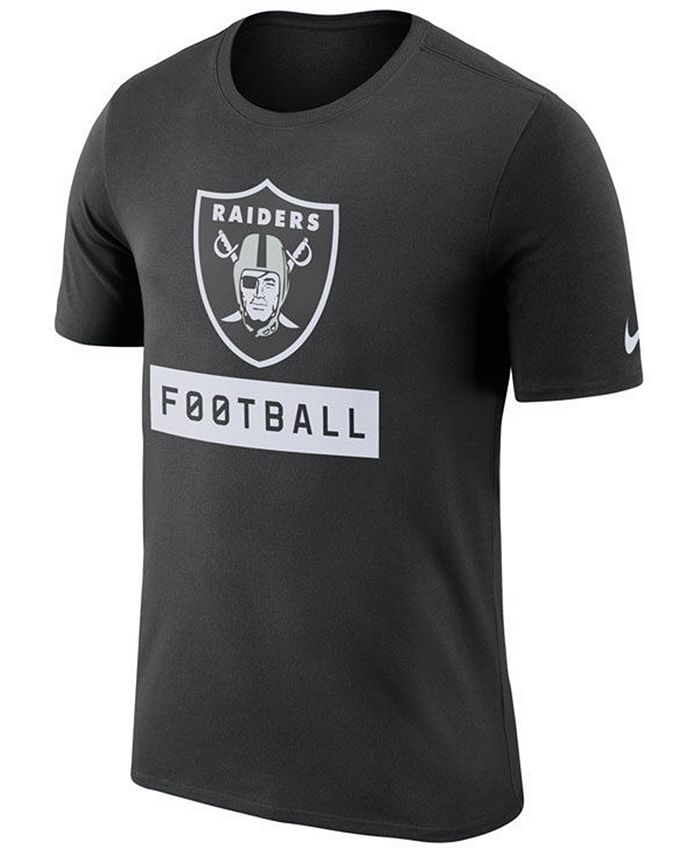 Nike Men's Oakland Raiders Legend Football Equipment T-Shirt - Macy's