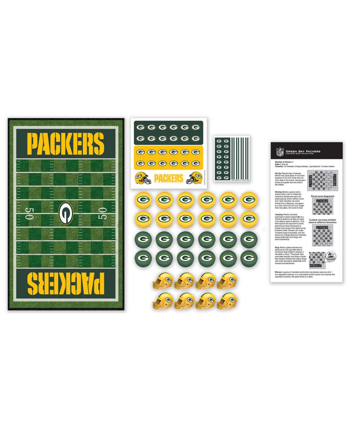 MASTERPIECES PUZZLES MASTERPIECES PUZZLE COMPANY NFL CHECKERS