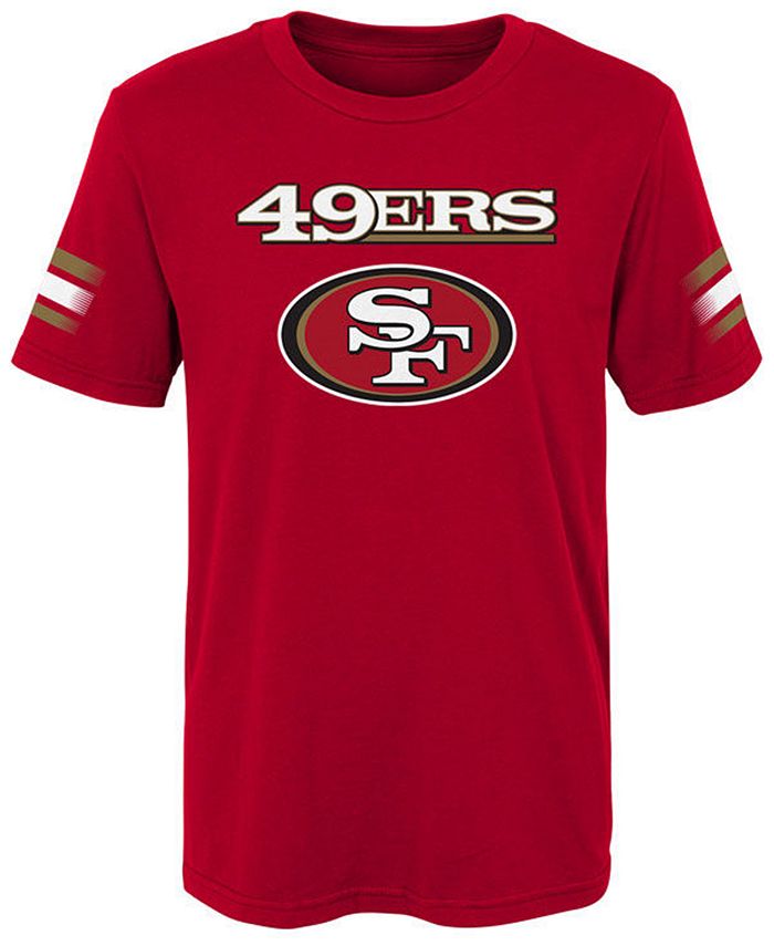 Outerstuff San Francisco 49ers Goal Line T-Shirt, Little Boys (4-7 ...