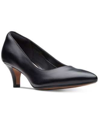 macys womens black heels