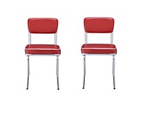 Red Faux Leather Kitchen Dining Room Chairs Macy S