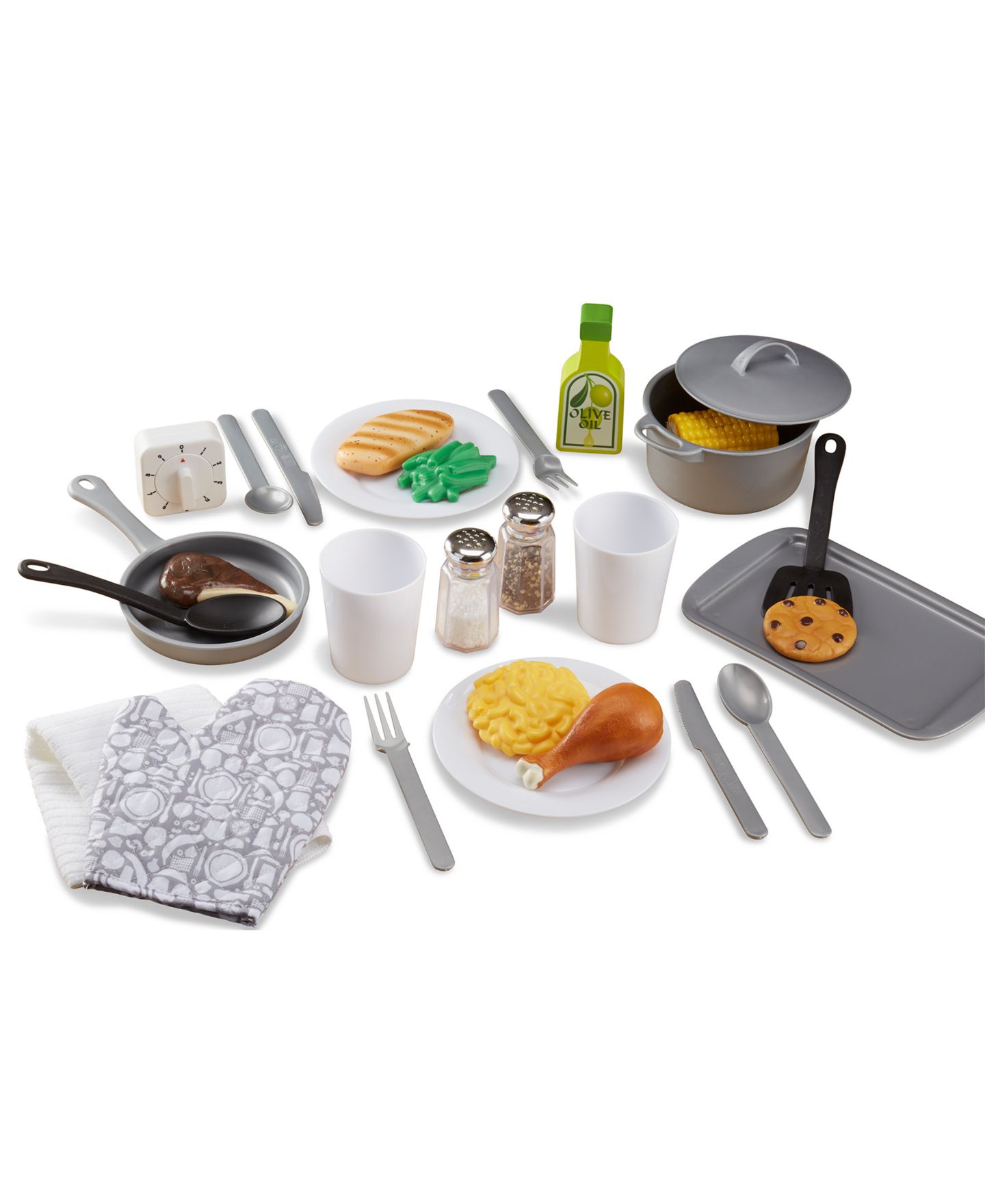Детские игрушки Melissa and Doug Kitchen Accessories 22-Piece Set, Ages 3+ — фото 12