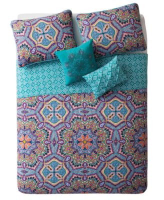 Yara Reversible 5-Pc. Quilt Set, King