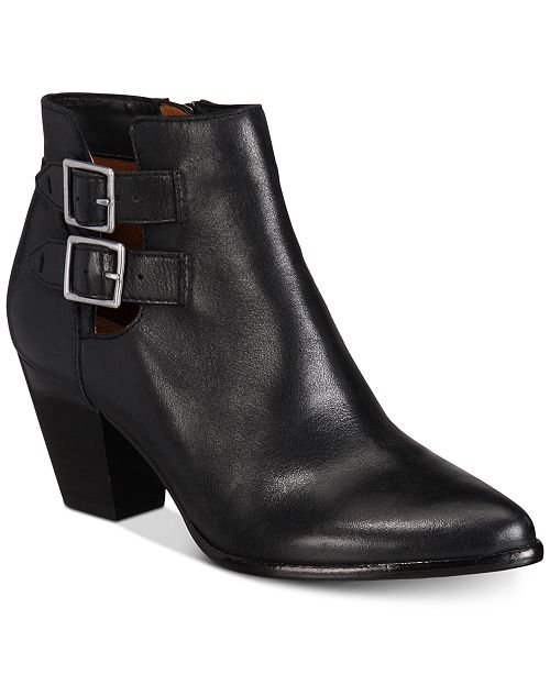 Frye Women's Jennifer Buckle Booties, Created for Macy's & Reviews Boots Shoes Macy's