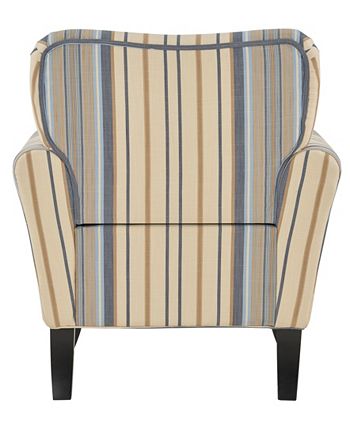 Handy Living - Sean Chair in Blue Linen
