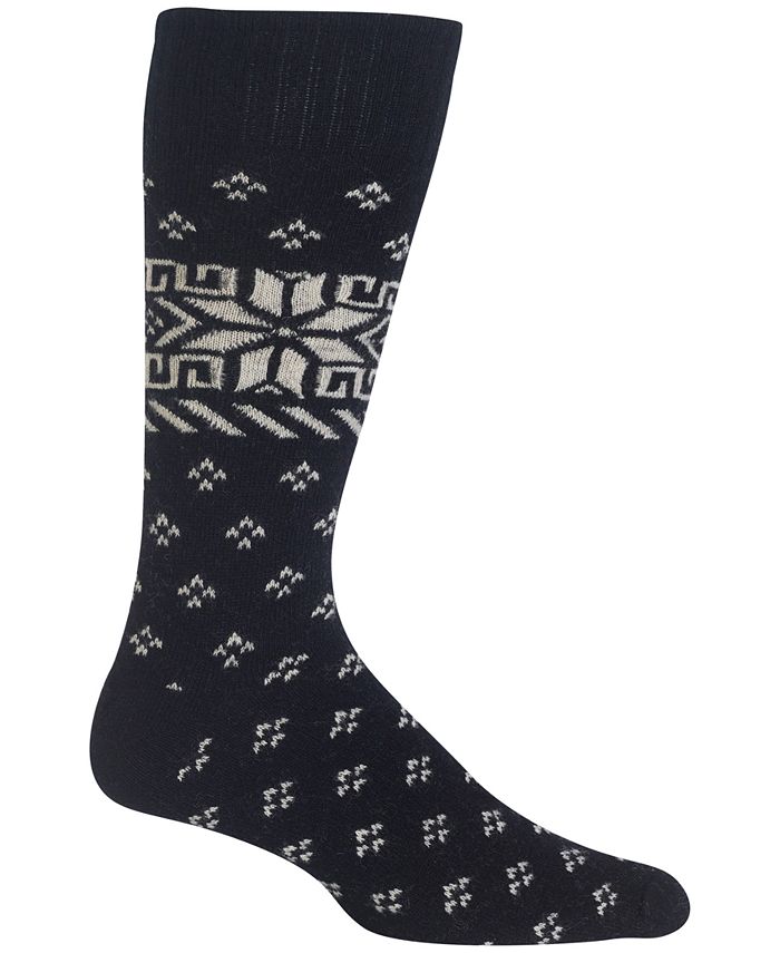 Polo Ralph Lauren Men's Oversized Fair Isle Boot Socks - Macy's