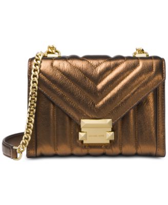 michael kors whitney metallic