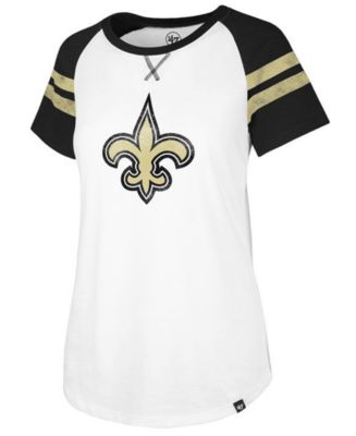 '47 Brand Women's New Orleans Saints Flyout Raglan T-Shirt - Macy's