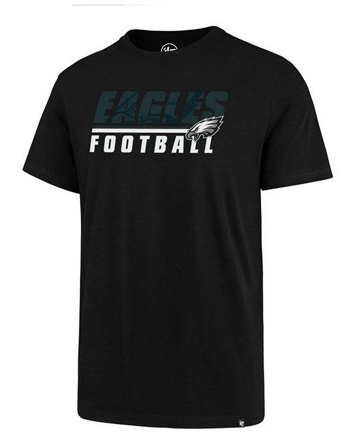 '47 Brand Men's Philadelphia Eagles Fade Back Super Rival T-Shirt ...
