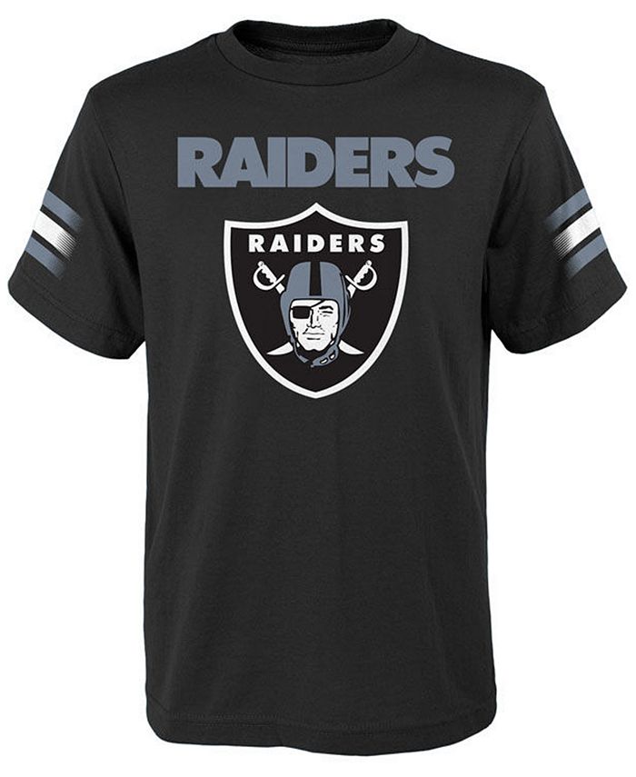 Outerstuff Oakland Raiders Goal Line T-Shirt, Big Boys (8-20) - Macy's