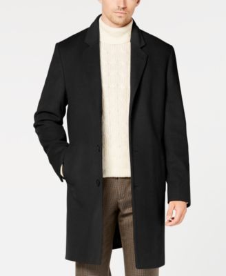 Madison Wool Blend Modern-Fit Overcoat 