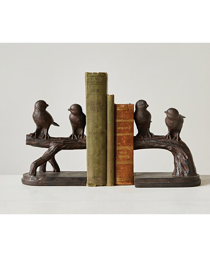 3R Studio Birds on Branch Resin Bookends, Set of 2 Macy's