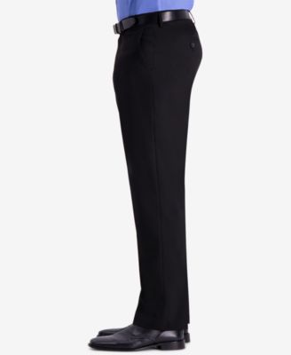 JMH Men's 4-Way Stretch Classic Fit Flat Front Dress Pant