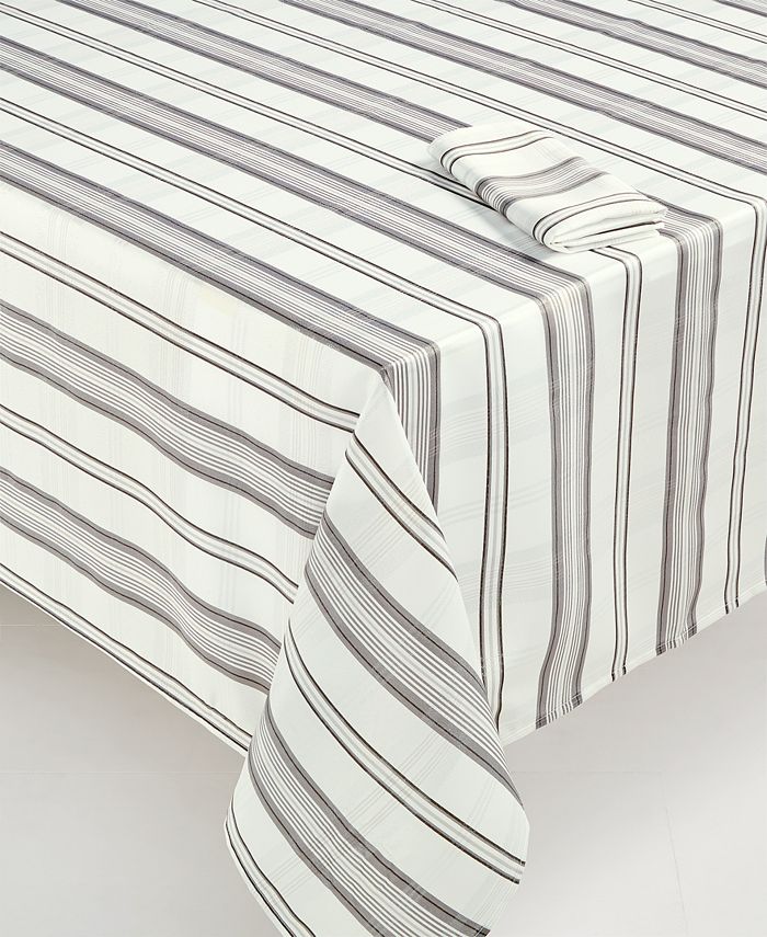 Elrene closeout shimmering plaid 60 x 120 tablecloth macy s
