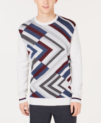 Alfani - Men's Road Map Style Sweater