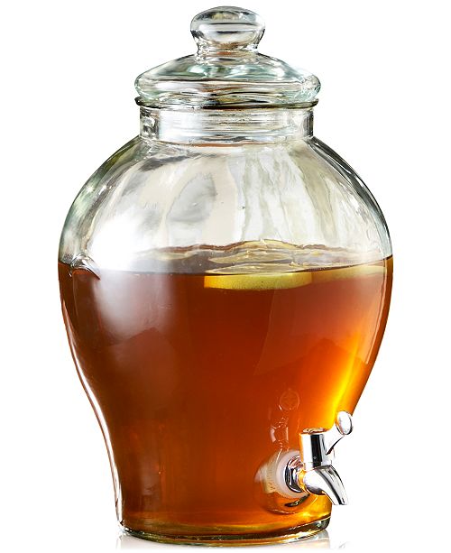 Jay Imports Sanford 1 6 Gallon Glass Beverage Dispenser Reviews Glassware Drinkware Dining Macy S
