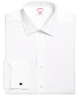 white broadcloth dress shirt