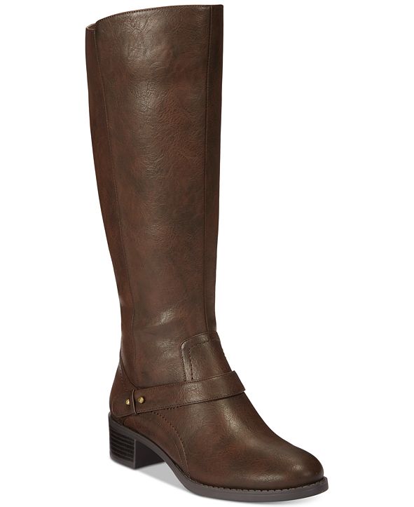 Easy Street Jewel Wide-Calf Riding Boots & Reviews - Boots - Shoes - Macy's