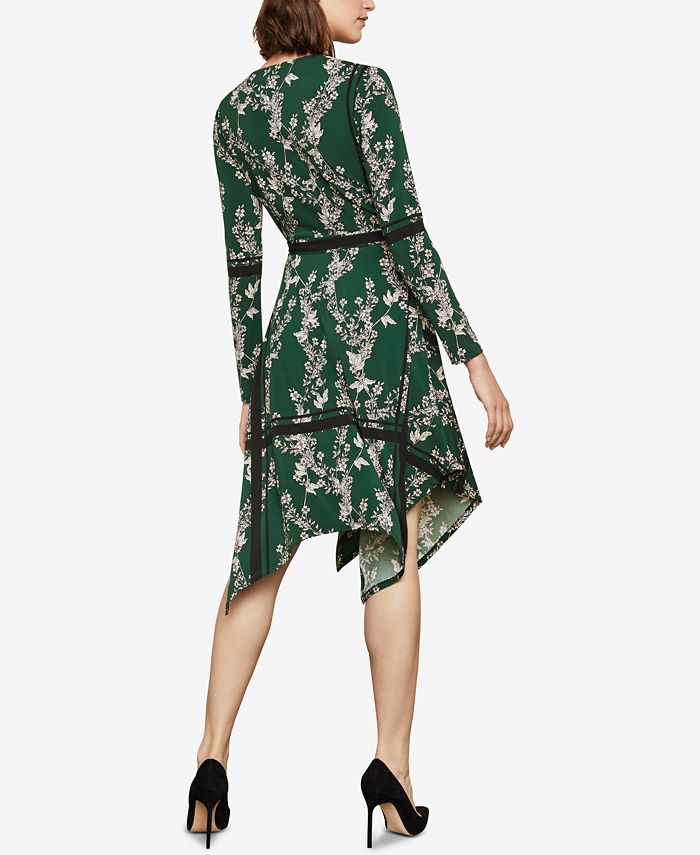 Isabella asymmetrical wrap dress store