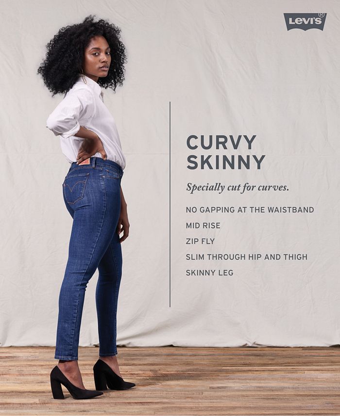 Levi's Women's Curvy Skinny Jeans - Macy's