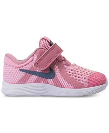 Nike toddler girls' revolution 4 shop athletic sneakers from finish line