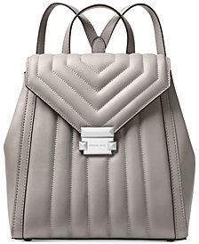 MICHAEL Michael Kors Whitney Quilted Leather Small Backpack