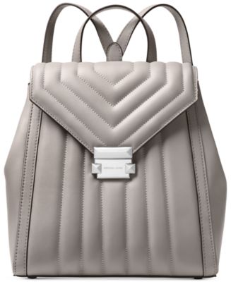 Michael Kors Whitney Quilted Leather Small Backpack - Macy's