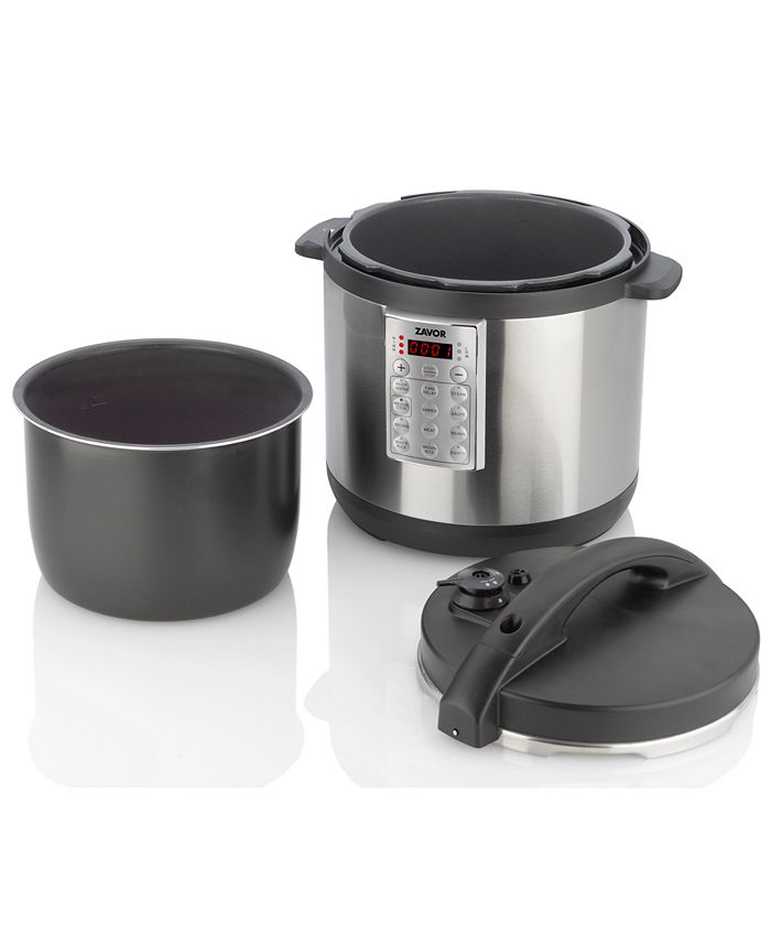 ZAVOR Select 6Qt. Electric Pressure Cooker/Rice Cooker Macy's