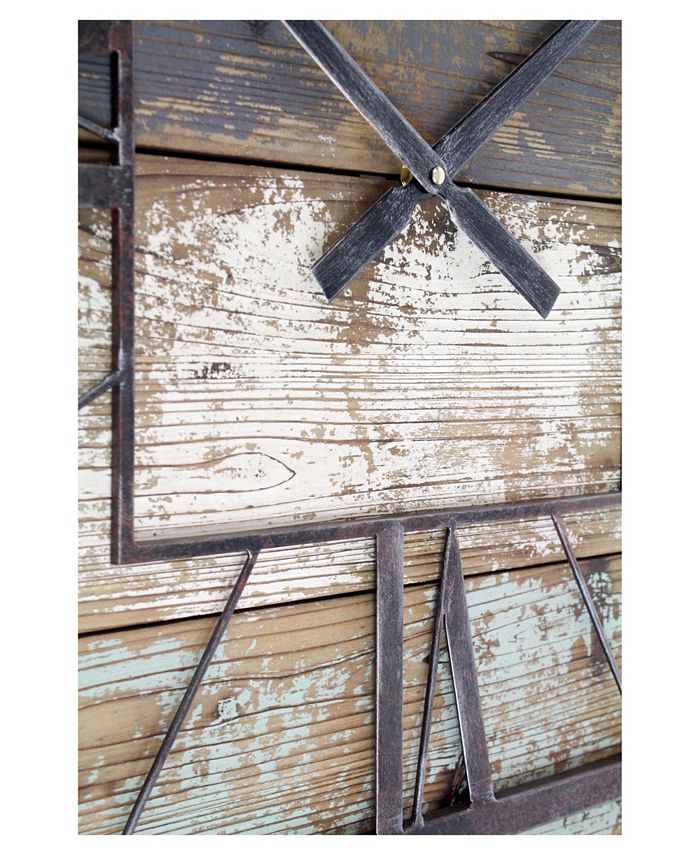 Aspire Home Accents Weston Square Wall Clock Macy's