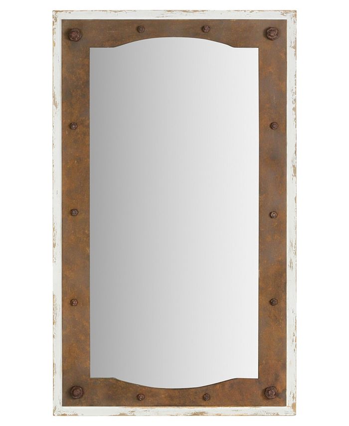 Aspire Home Accents Serena Farmhouse Wall Mirror Macy's