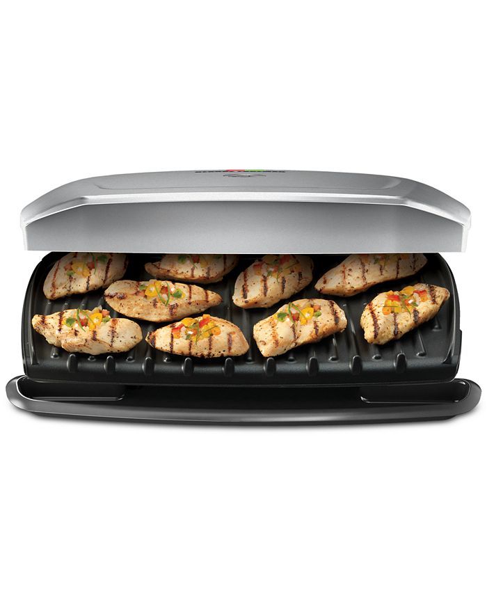 Foreman 9Serving Basic Plate Electric Grill & Panini Press Macy's