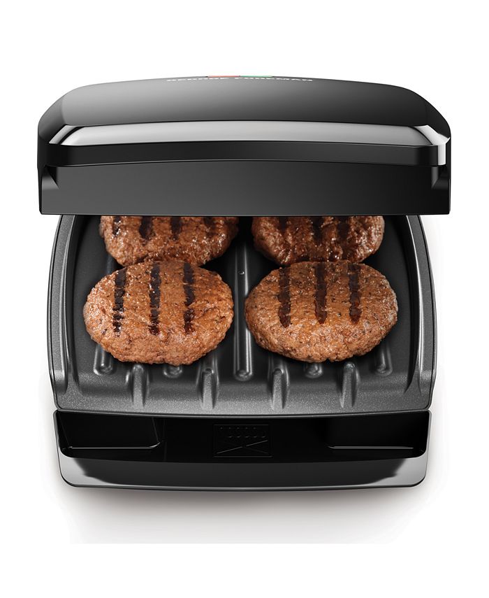 Foreman 4Serving NonStick Classic Contact Grill Macy's